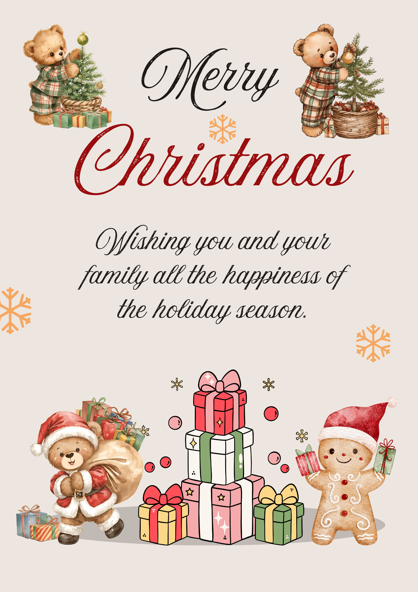 Christmas Printable Bundle - Letters, Tags & Festive Stationery