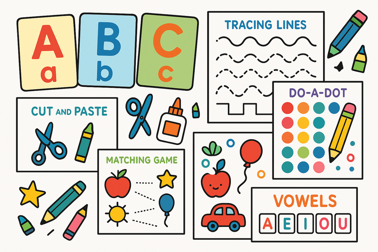 Comprehensive Large Kids Educational Bundle