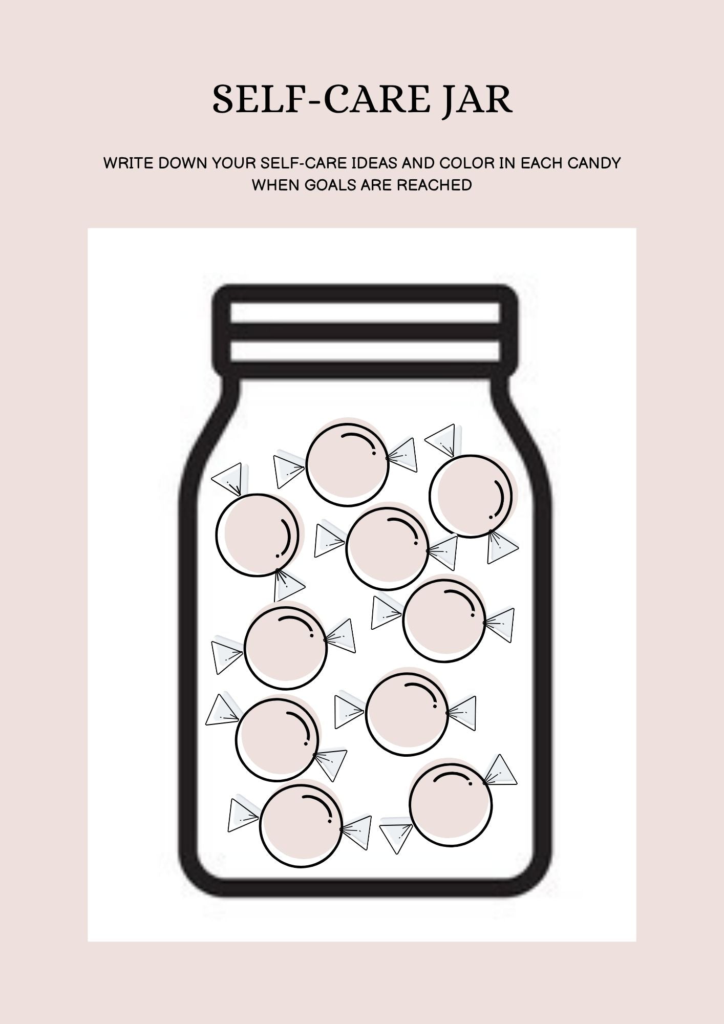 Self Love Planner - 25 Pages