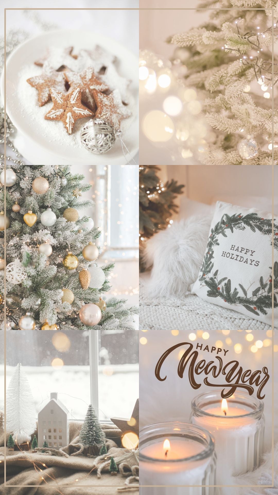 Christmas Phone Wallpapers Collection - 27 Festive Digital Designs