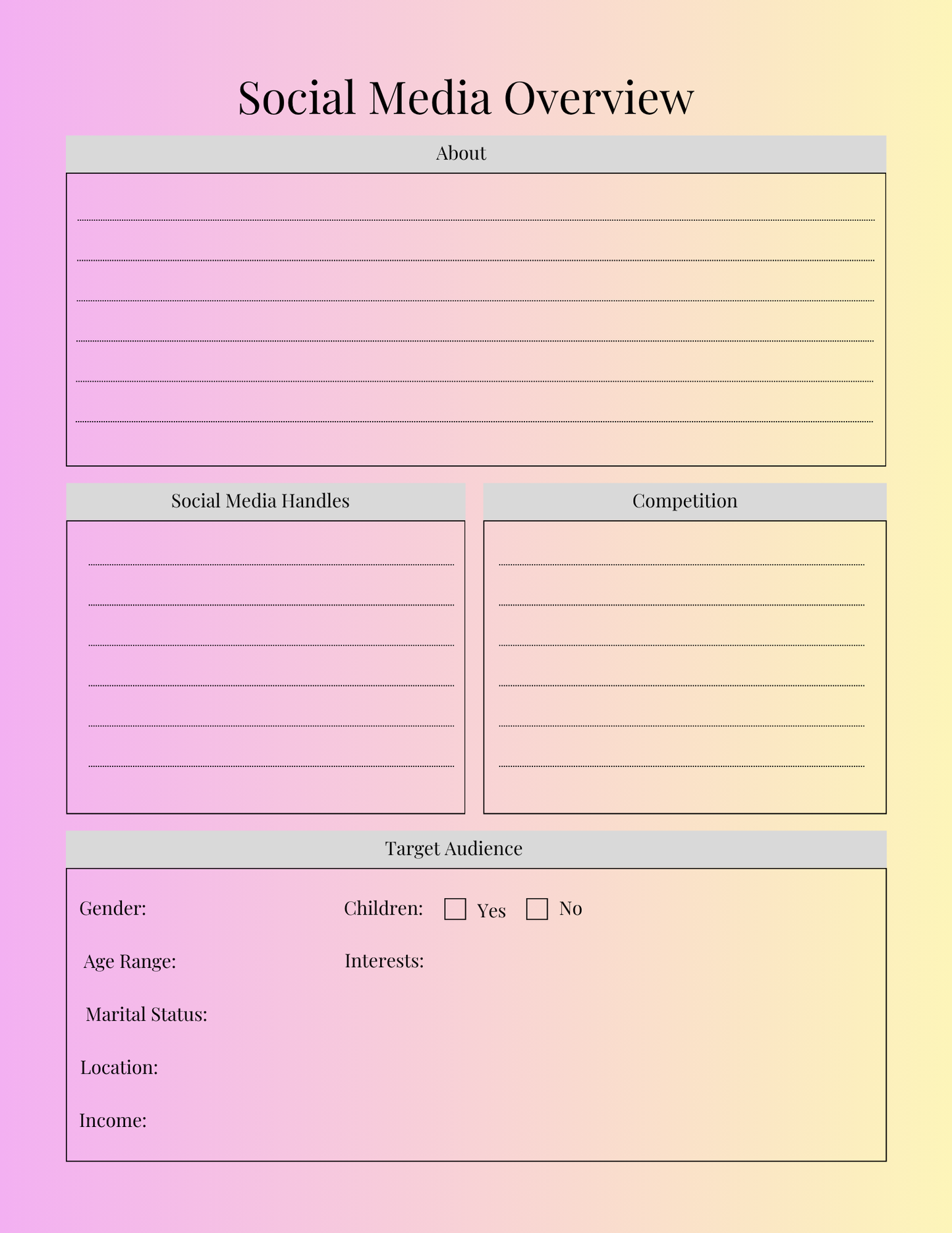 Social Media Planners Bundle - 135 Pages