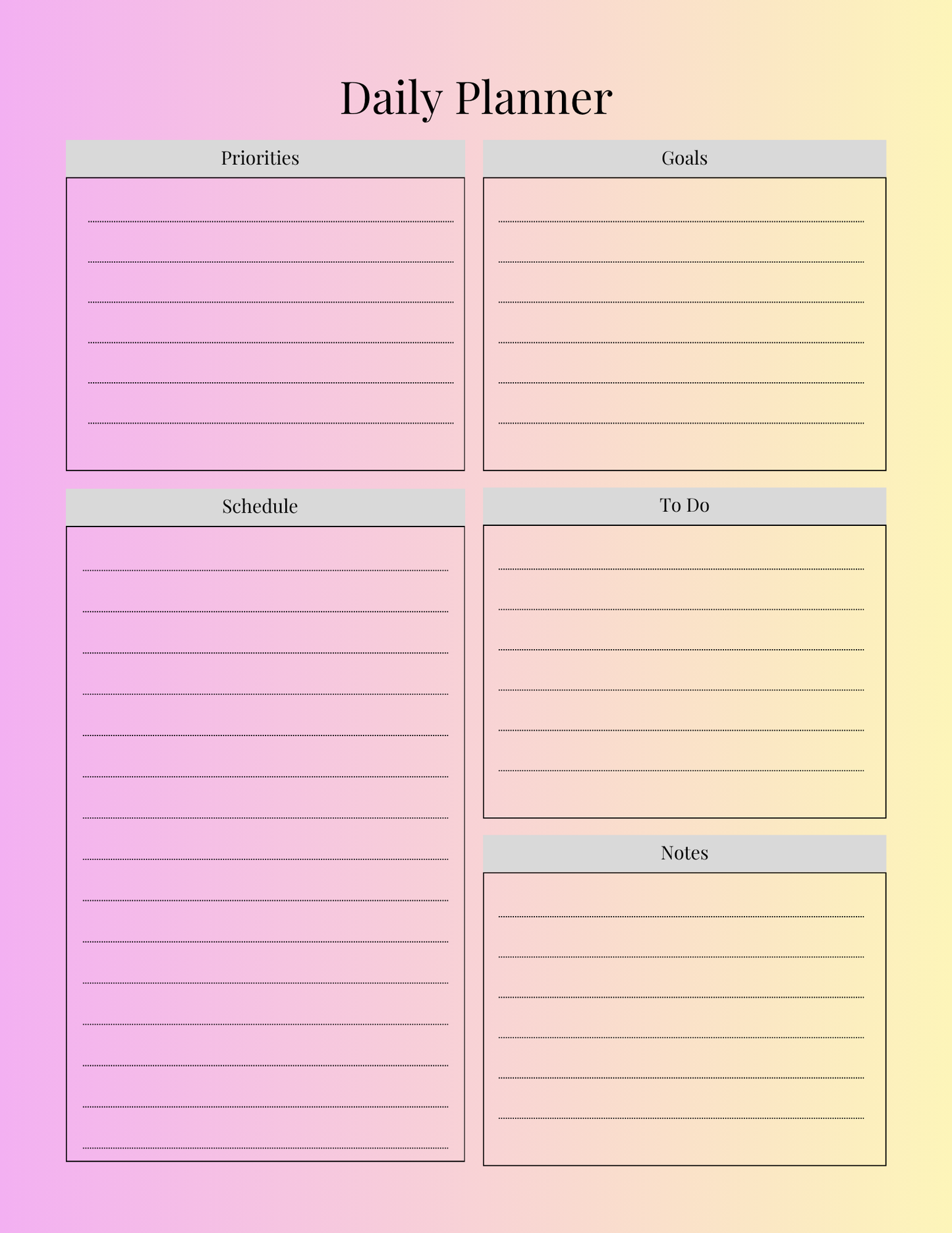 Social Media Planners Bundle - 135 Pages