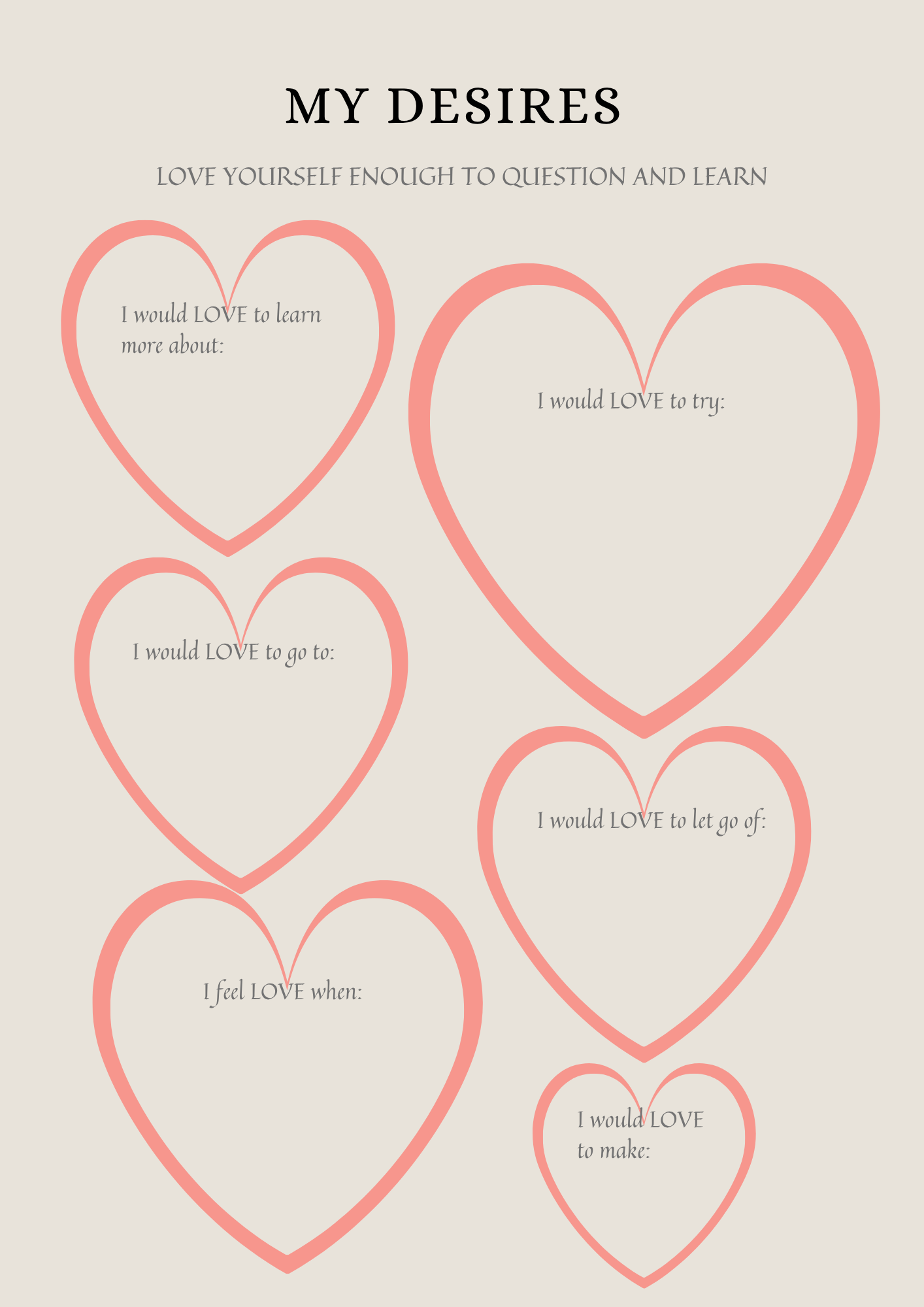 Spirituality and Awakening Journal - 57 Pages