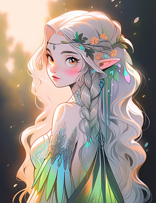 Enchanted Elves – 300-Page Fantasy Colouring Book