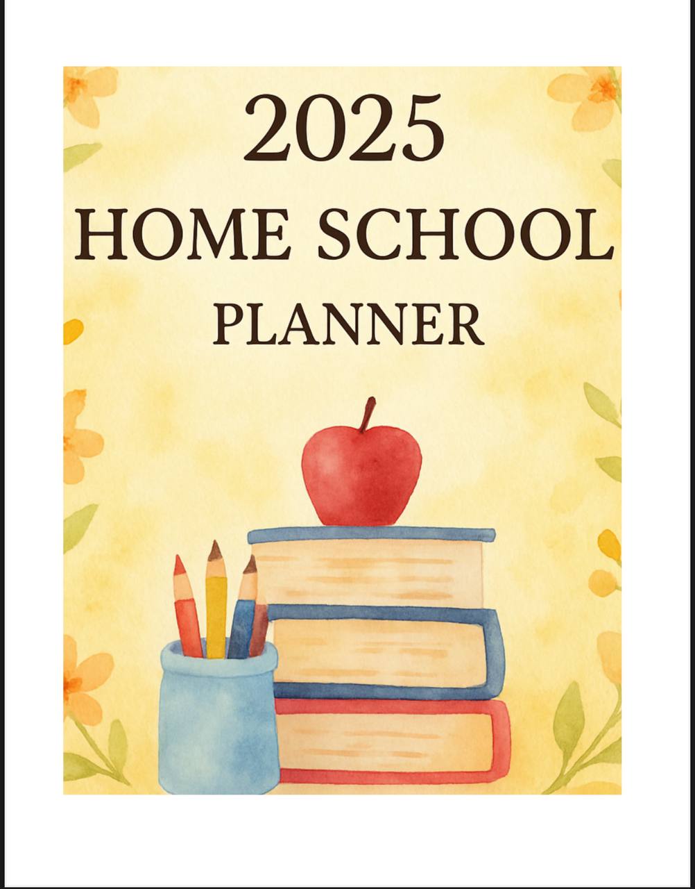 Homeschool Planner - 79 Pages Digital Download