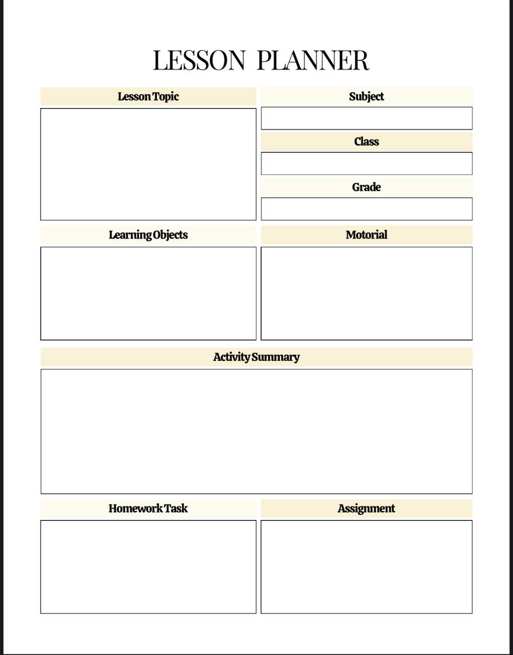 Homeschool Planner - 79 Pages Digital Download